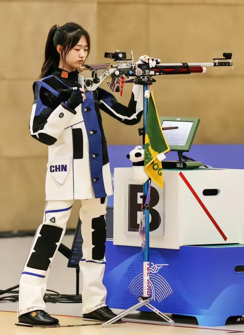 韩国女子射箭选手突围决赛，望夺金