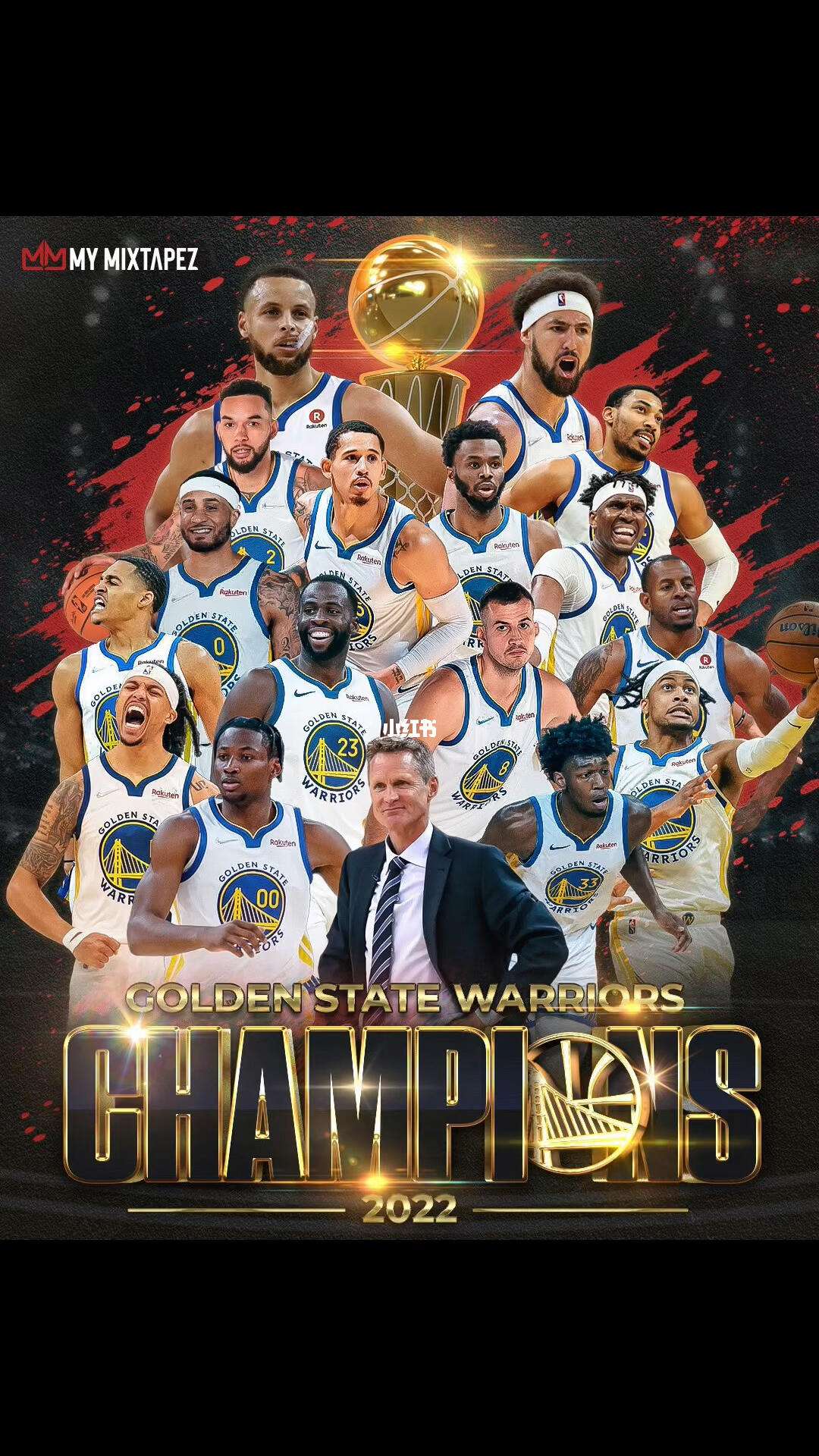 勇士队再次荣膺NBA总冠军